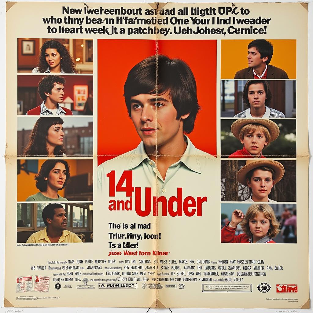 1973 Movie Poster for 14 and Under: A Coming-of-Age Classic