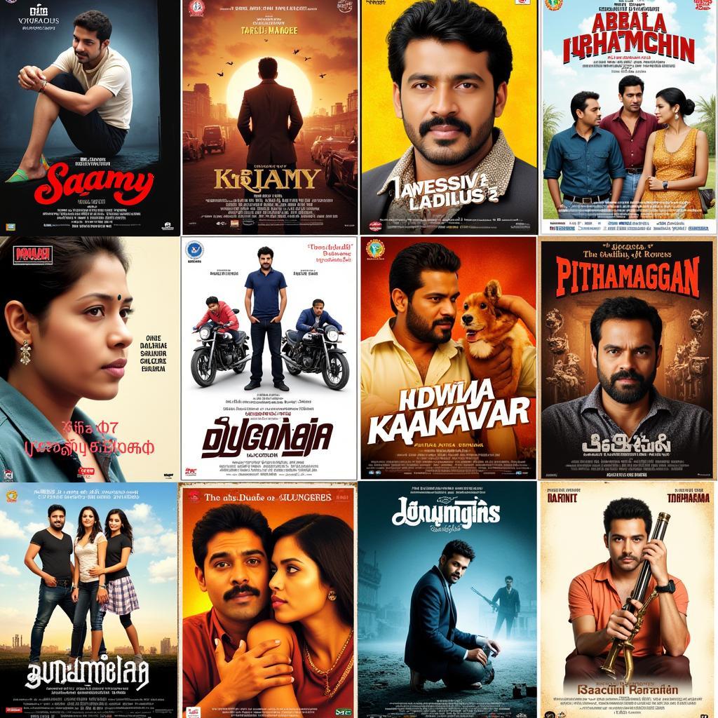 Collection of 2003 Tamil Movie Posters