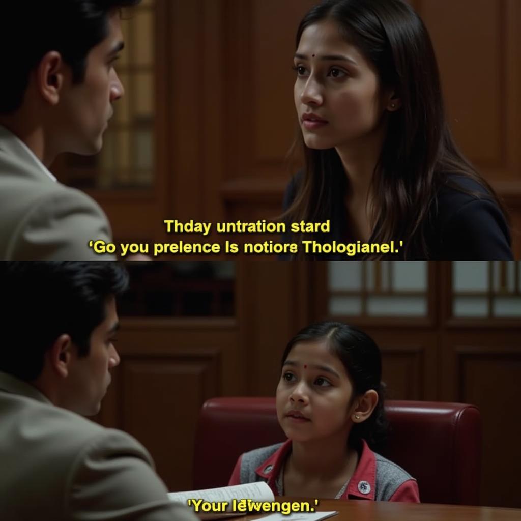 Deiva Thirumagal Courtroom Scene