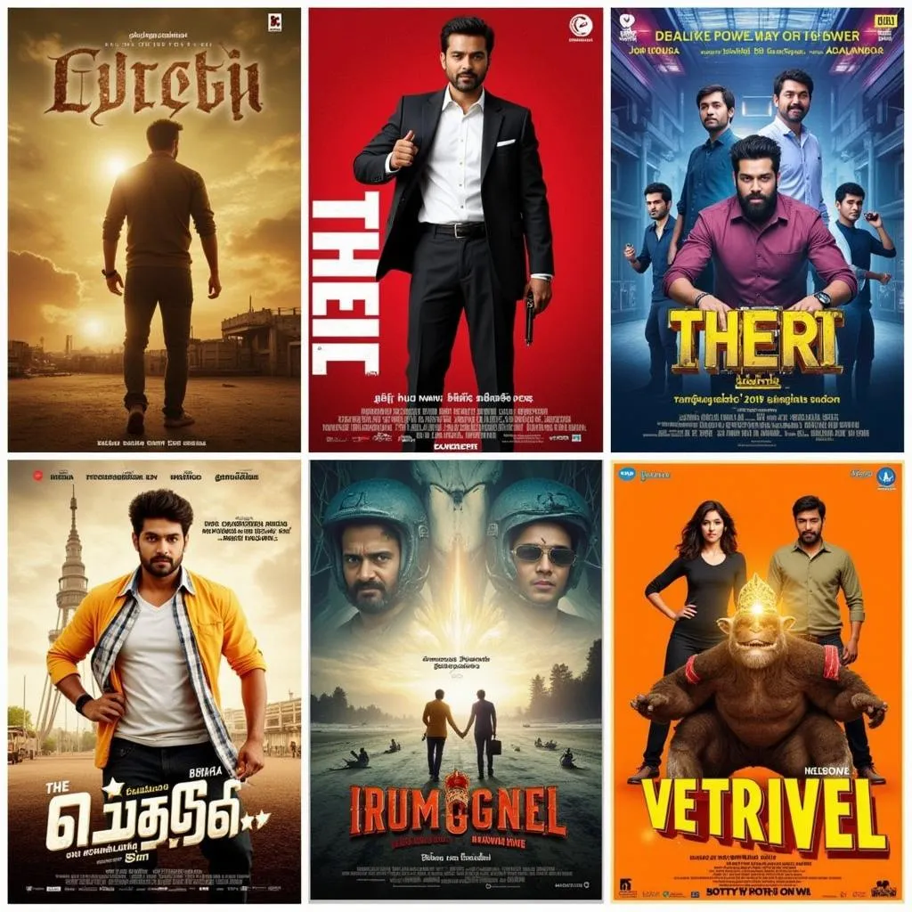 2016 Tamil Action Thriller Movies