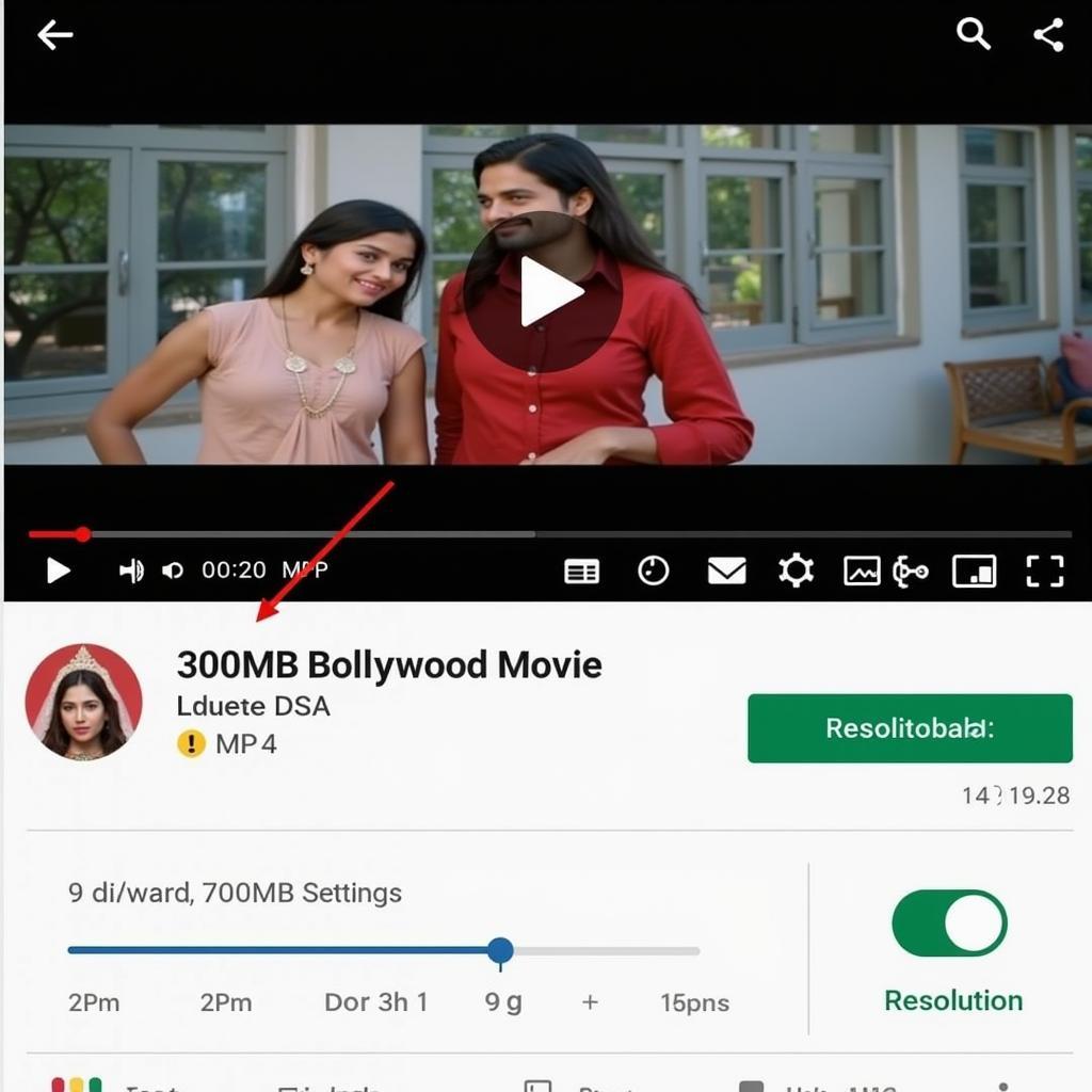 Checking the quality of a 300MB Bollywood movie download