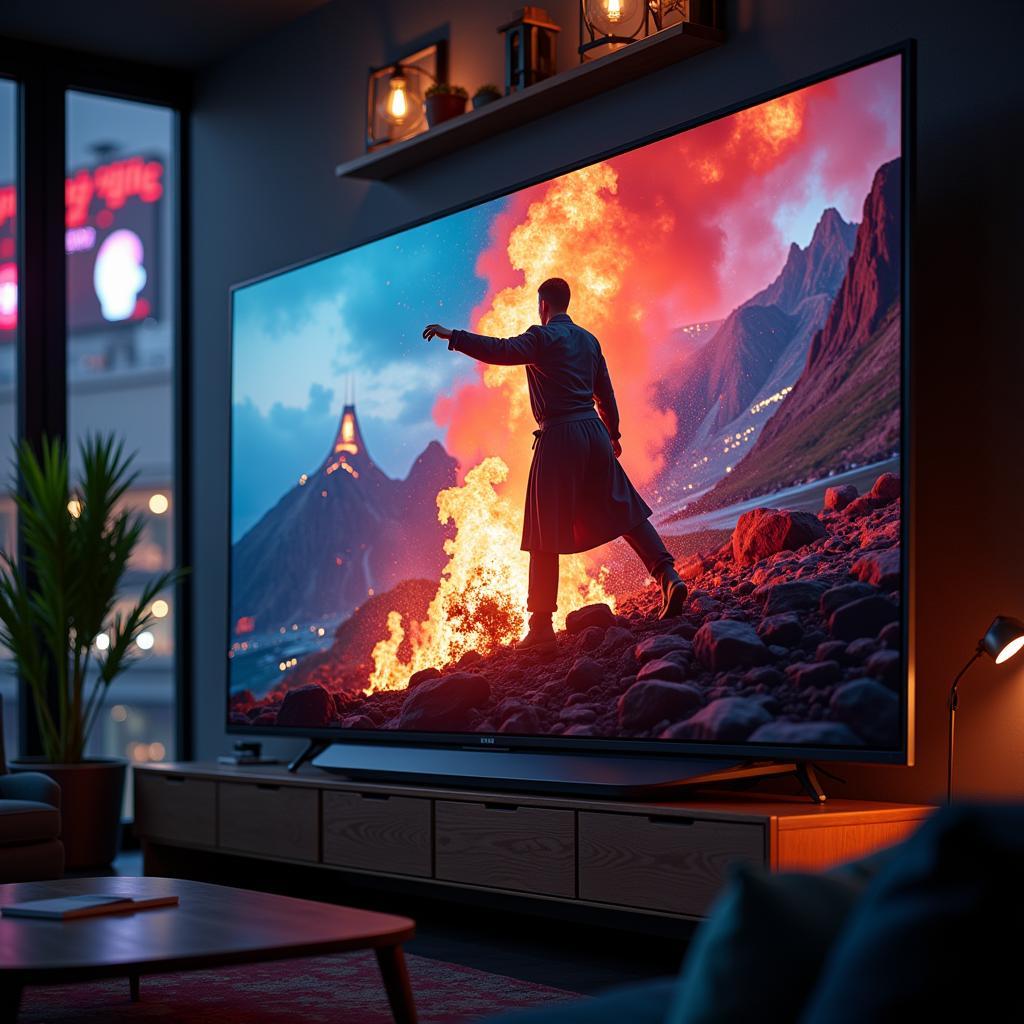 Immersive 4K Movie Experience