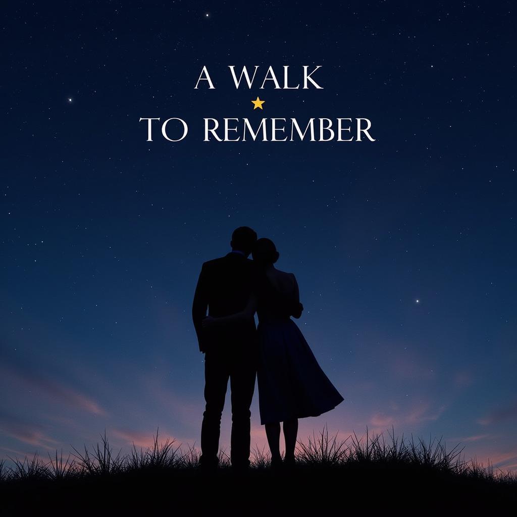 A Walk To Remember movie poster