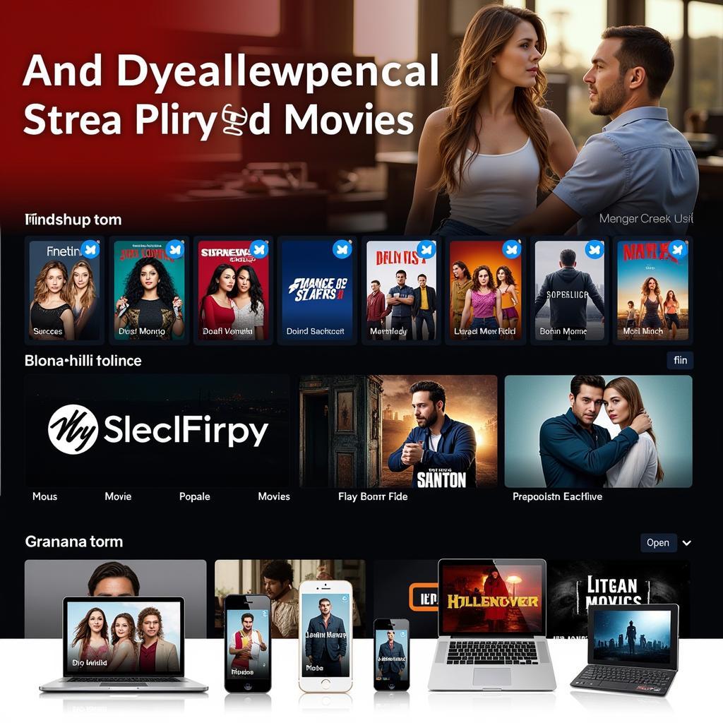 Streaming platforms for adult Hollywood movies