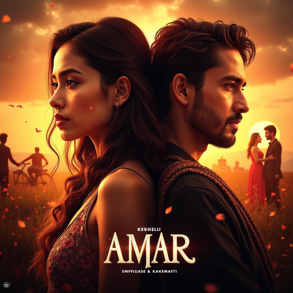 Poster for the Hindi film Amar (2017)