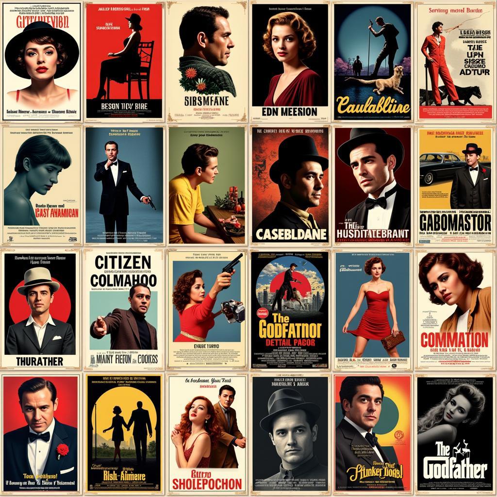 Classic American Movie Posters