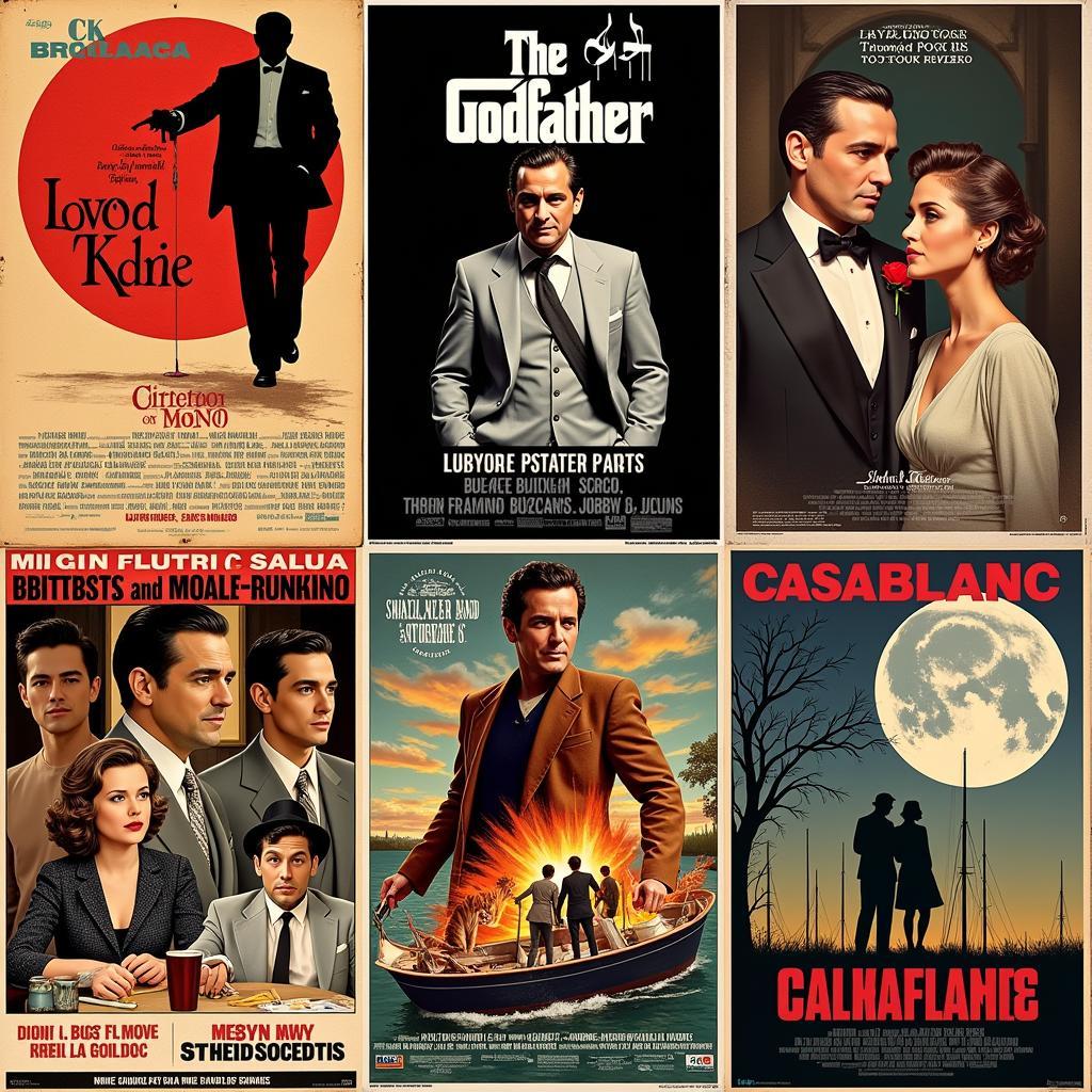 Classic American Movie Posters