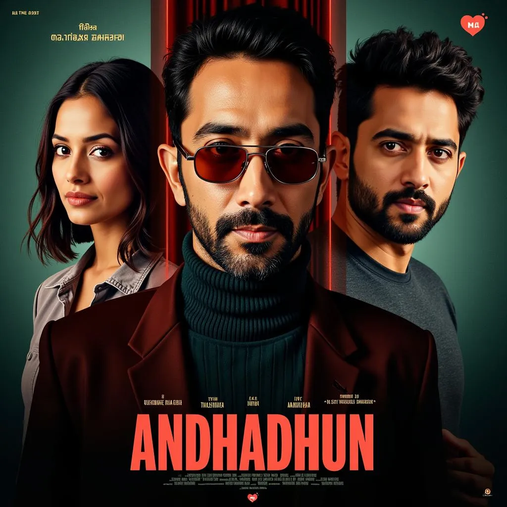 Andhadhun Movie Poster