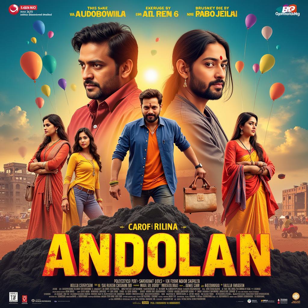 Andolan Movie Poster