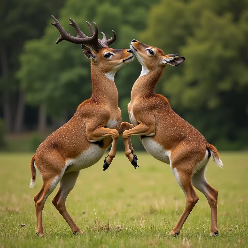 Animal Mating Rituals in the Wild