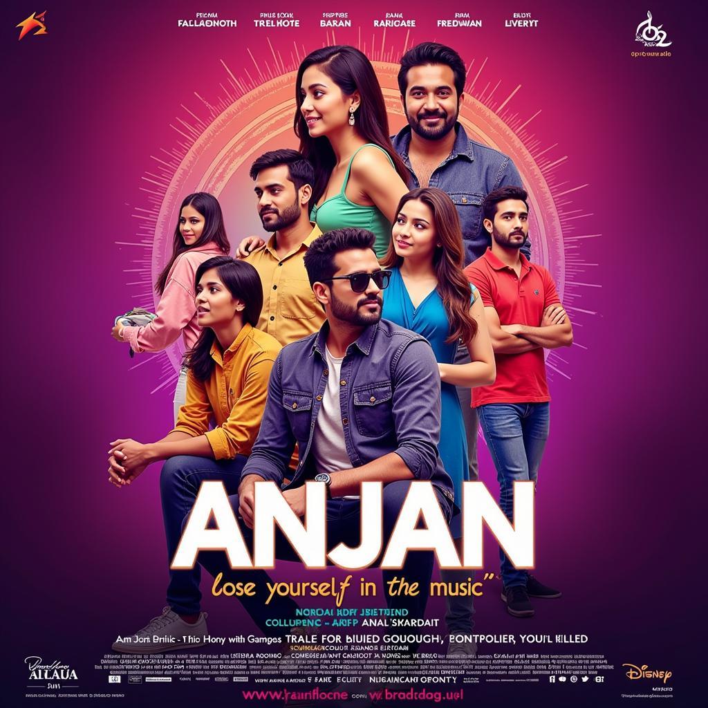 Anjan Movie Soundtrack Poster