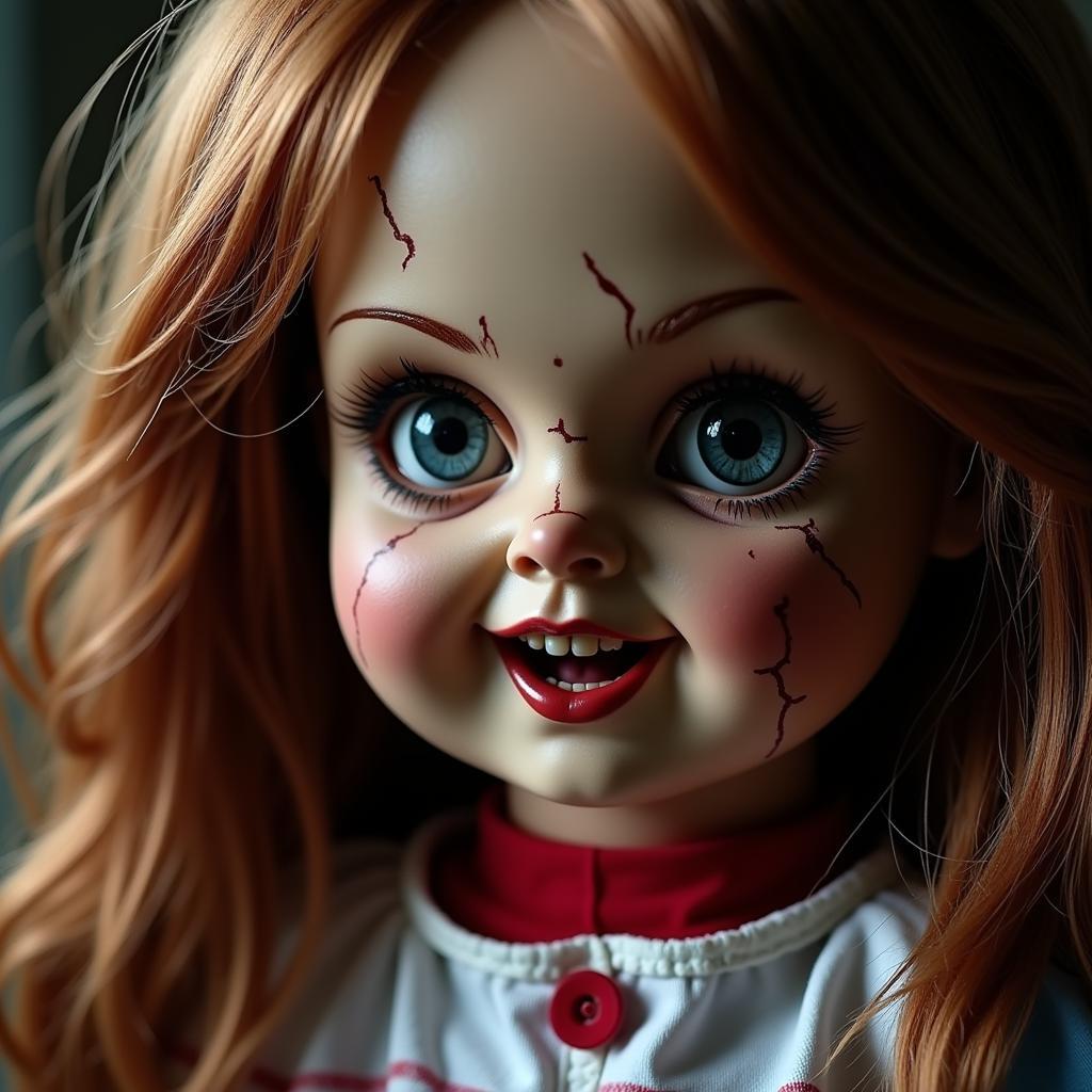 Annabelle doll from the movie