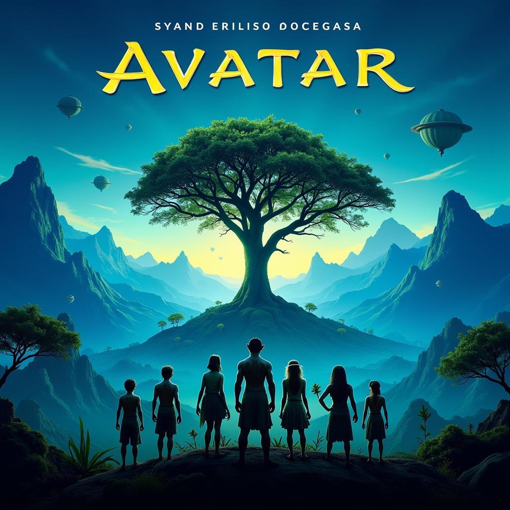 Avatar Movie Soundtrack Album Cover