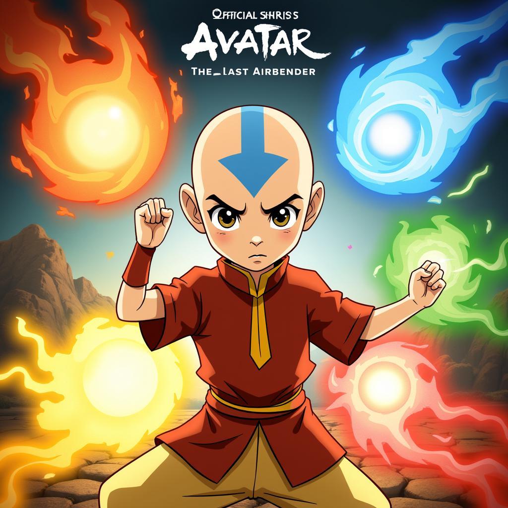 Official poster for Avatar: The Last Airbender