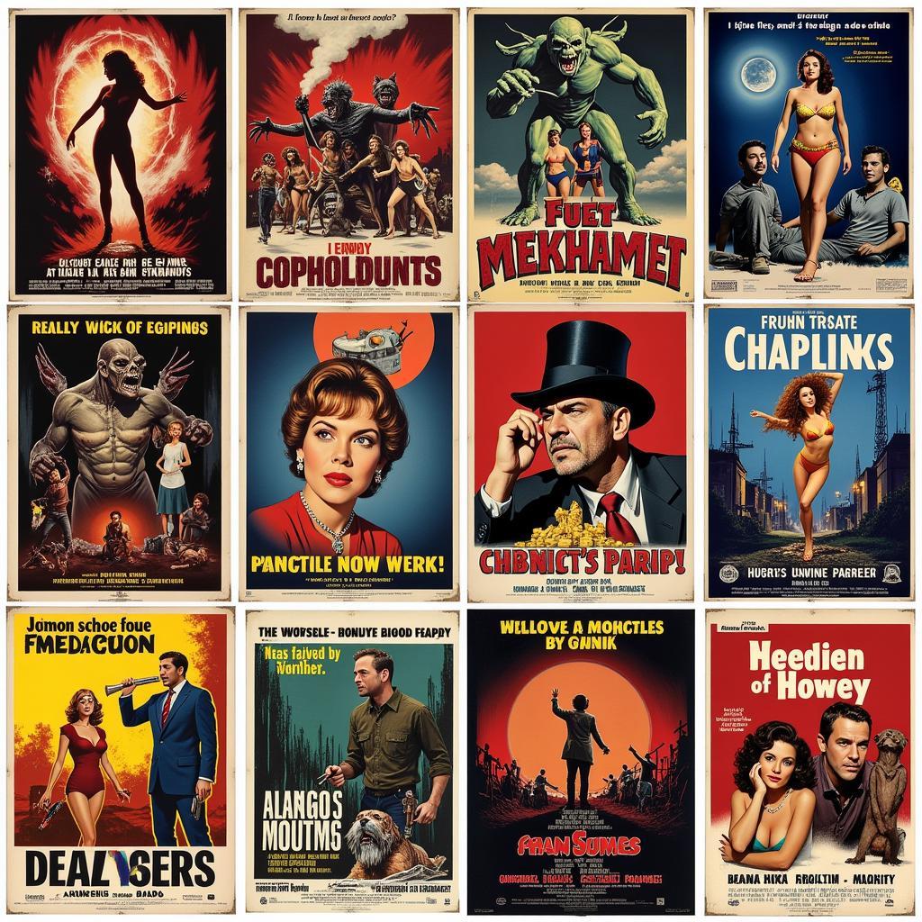 B Grade Movie Posters: A Collection of Vintage and Modern Posters