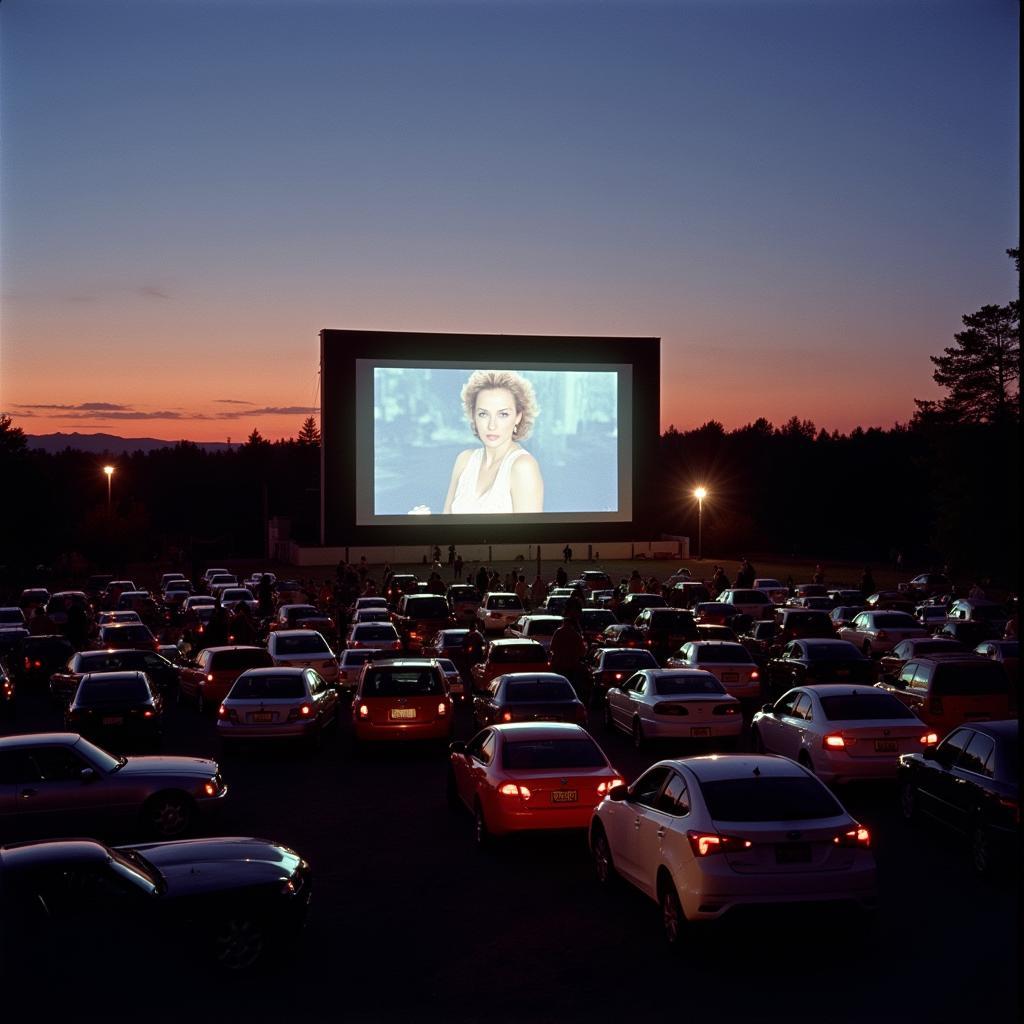 Classic Drive-In Movie Theater