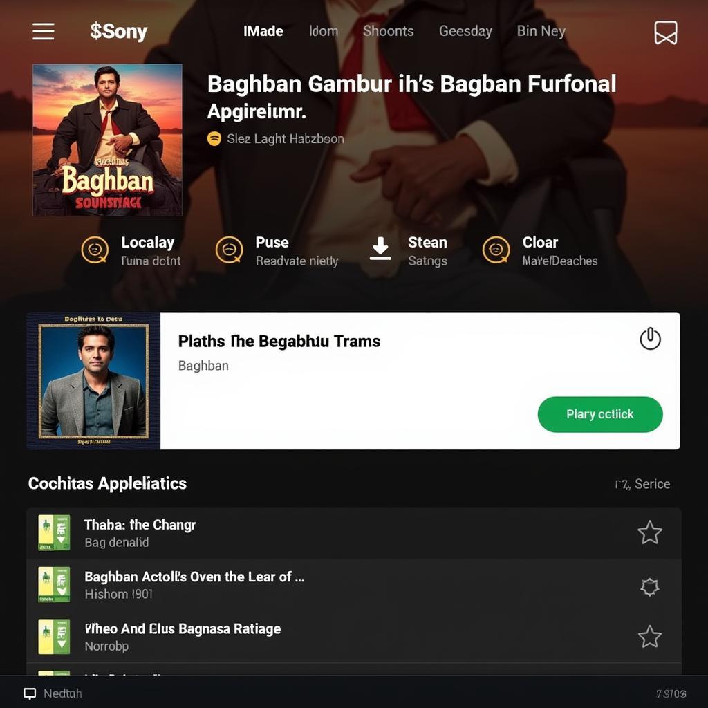  Baghban soundtrack available on a music streaming platform 