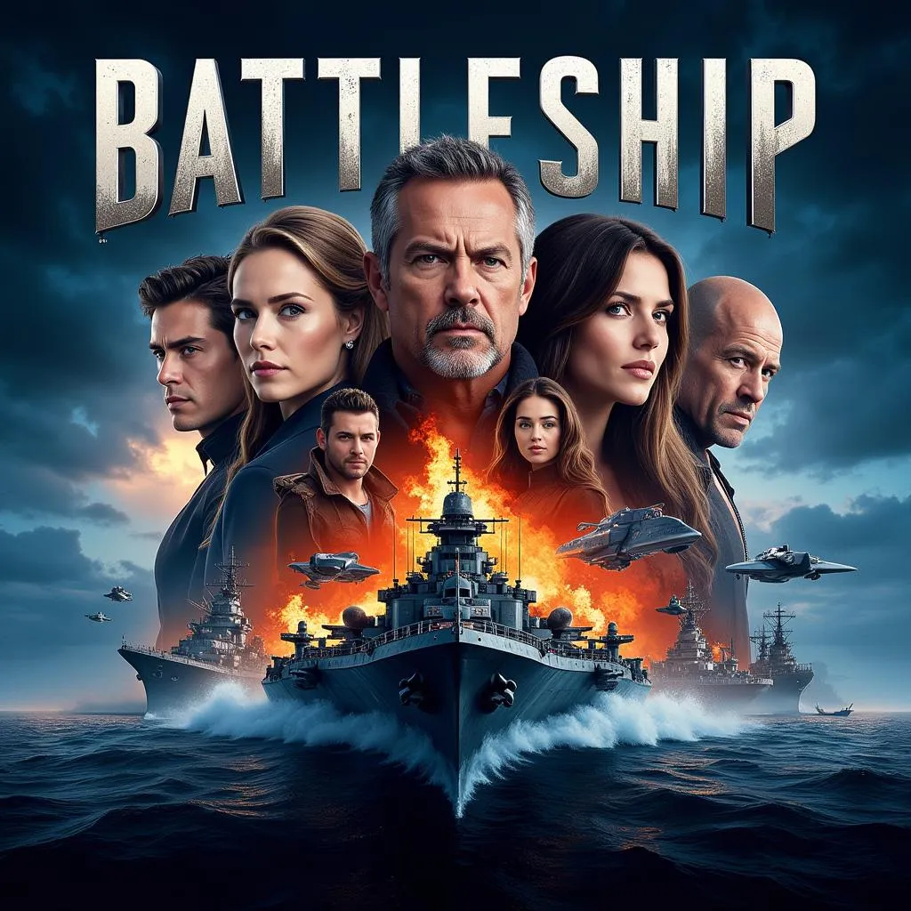 Battleship movie poster