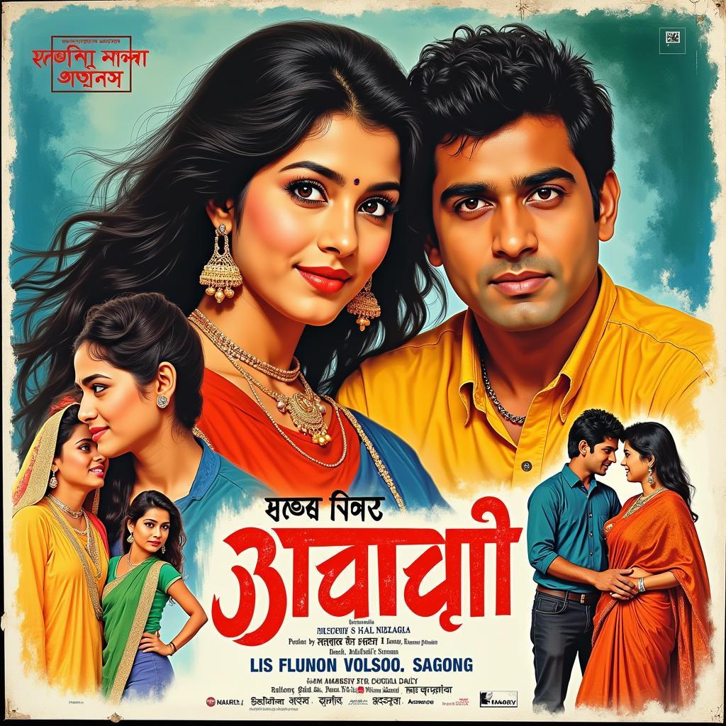 Bengali Film Poster with Key Terms