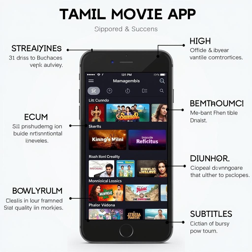 Top Features of Tamil Movie Apps