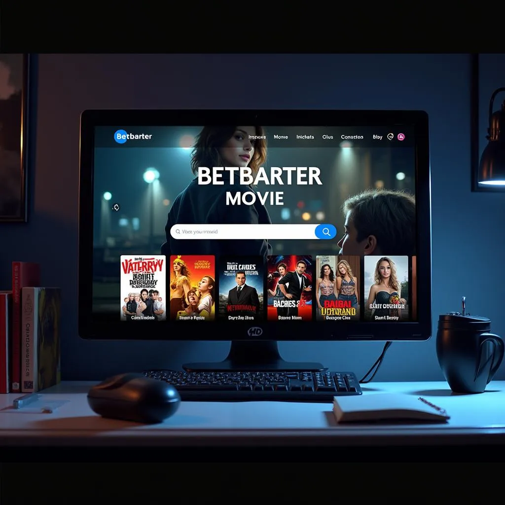 Betbarter Movie Interface