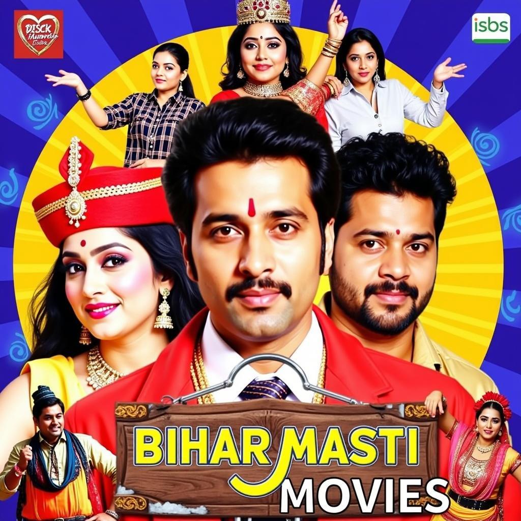 Vibrant Bhojpuri Movie Poster