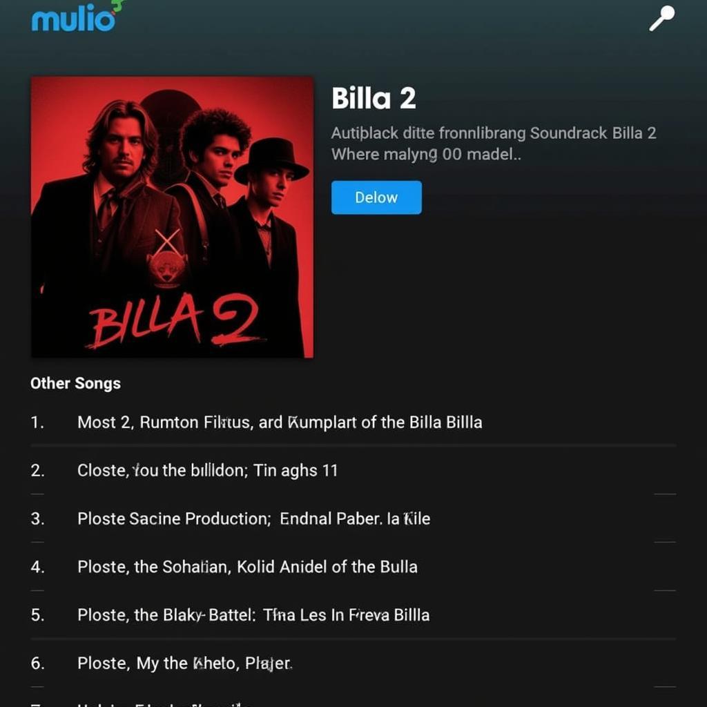 Billa 2 Soundtrack on a Music Streaming Platform