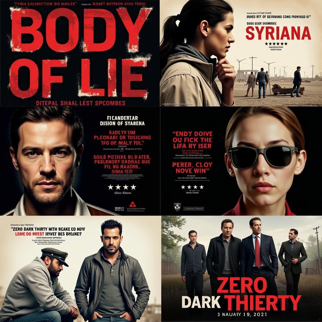 Body of Lies, Syriana, and Zero Dark Thirty: Exploring Espionage and Political Intrigue