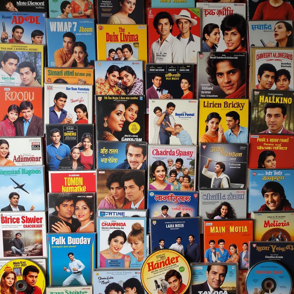 A Collection of Bollywood Music CDs