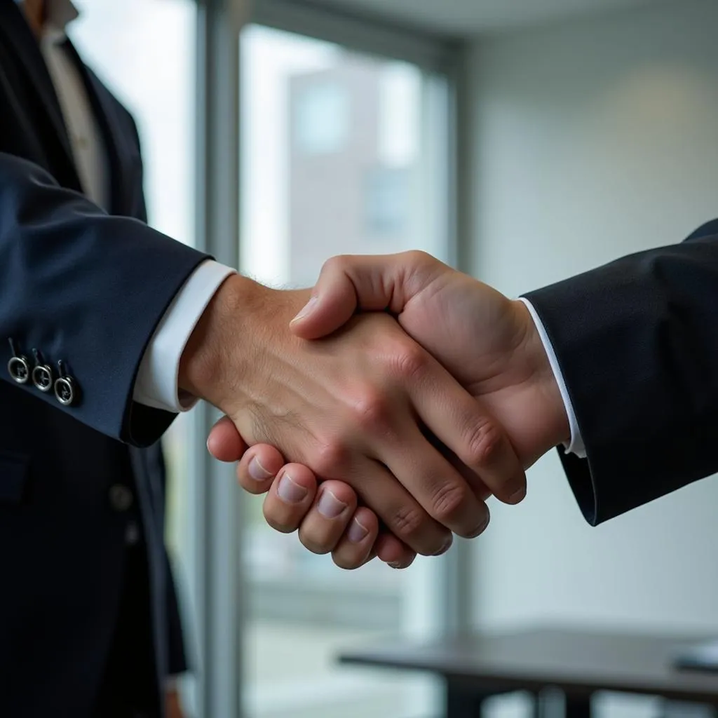 Business Deal Handshake