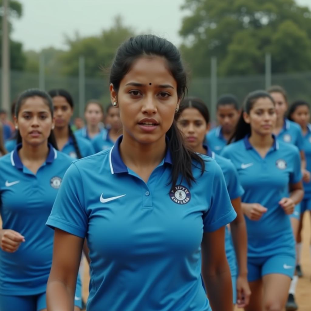 Chak De India title song scene