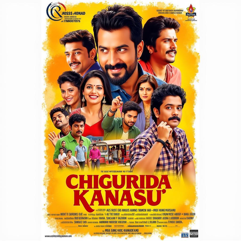 Poster for the Kannada movie Chigurida Kanasu