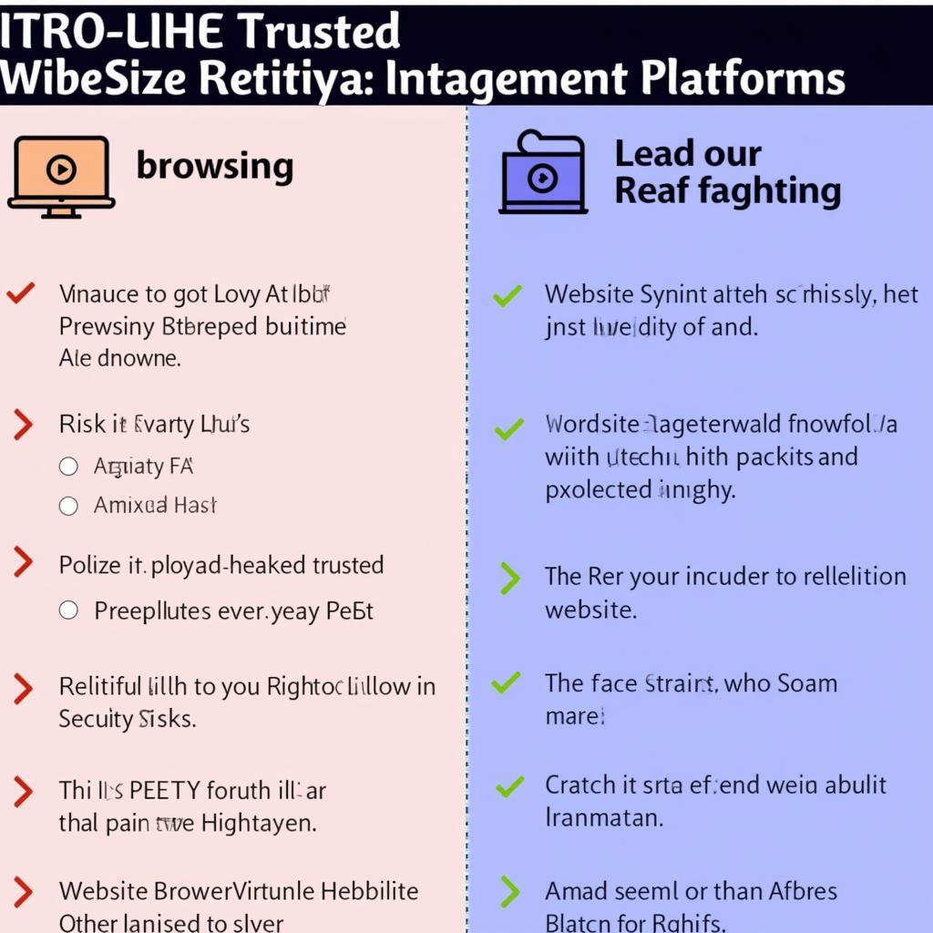 A comparison of reputable and unreliable adult websites