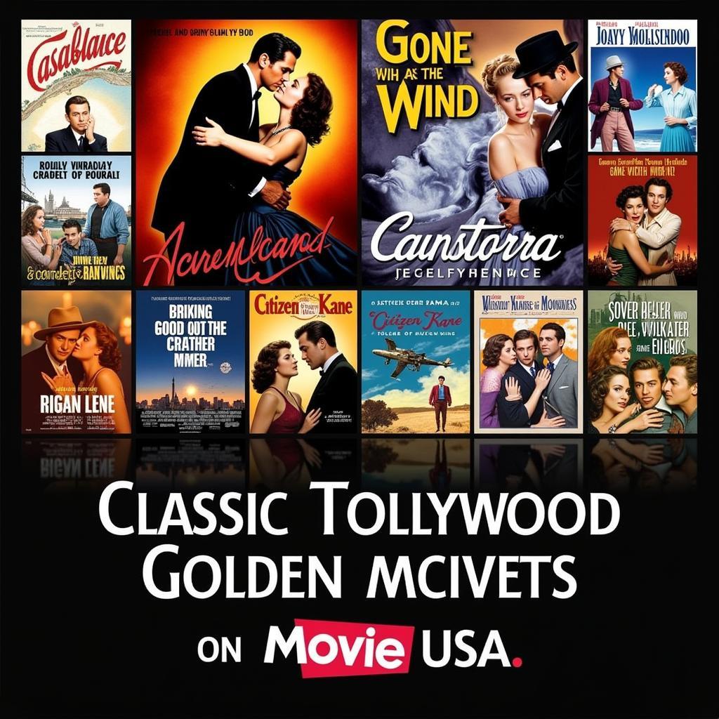 Classic Hollywood Films Streaming on Movie USA Full HD