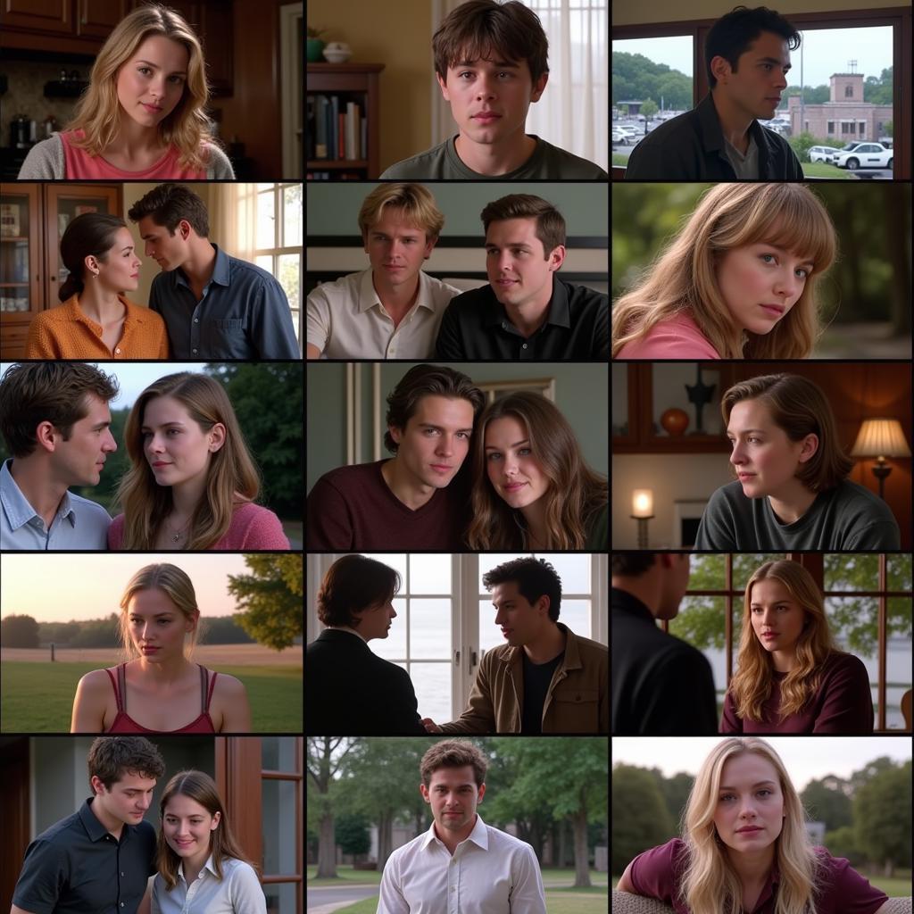 Montage of Coming-of-Age Movie Scenes