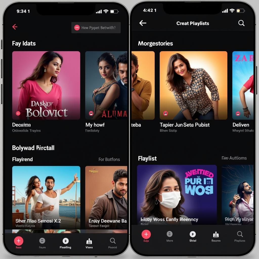 Creating Bollywood Playlists on Legal Platforms