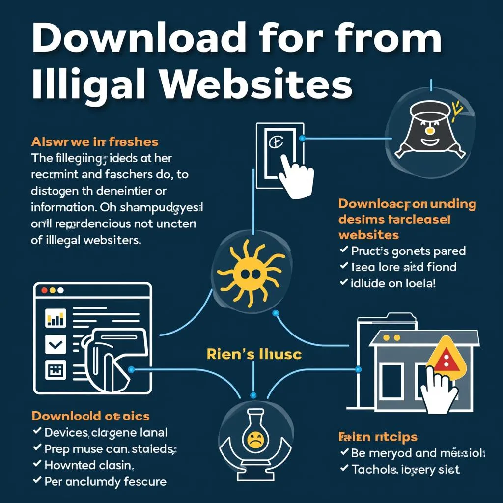 Cybersecurity Threats from Illegal Downloads