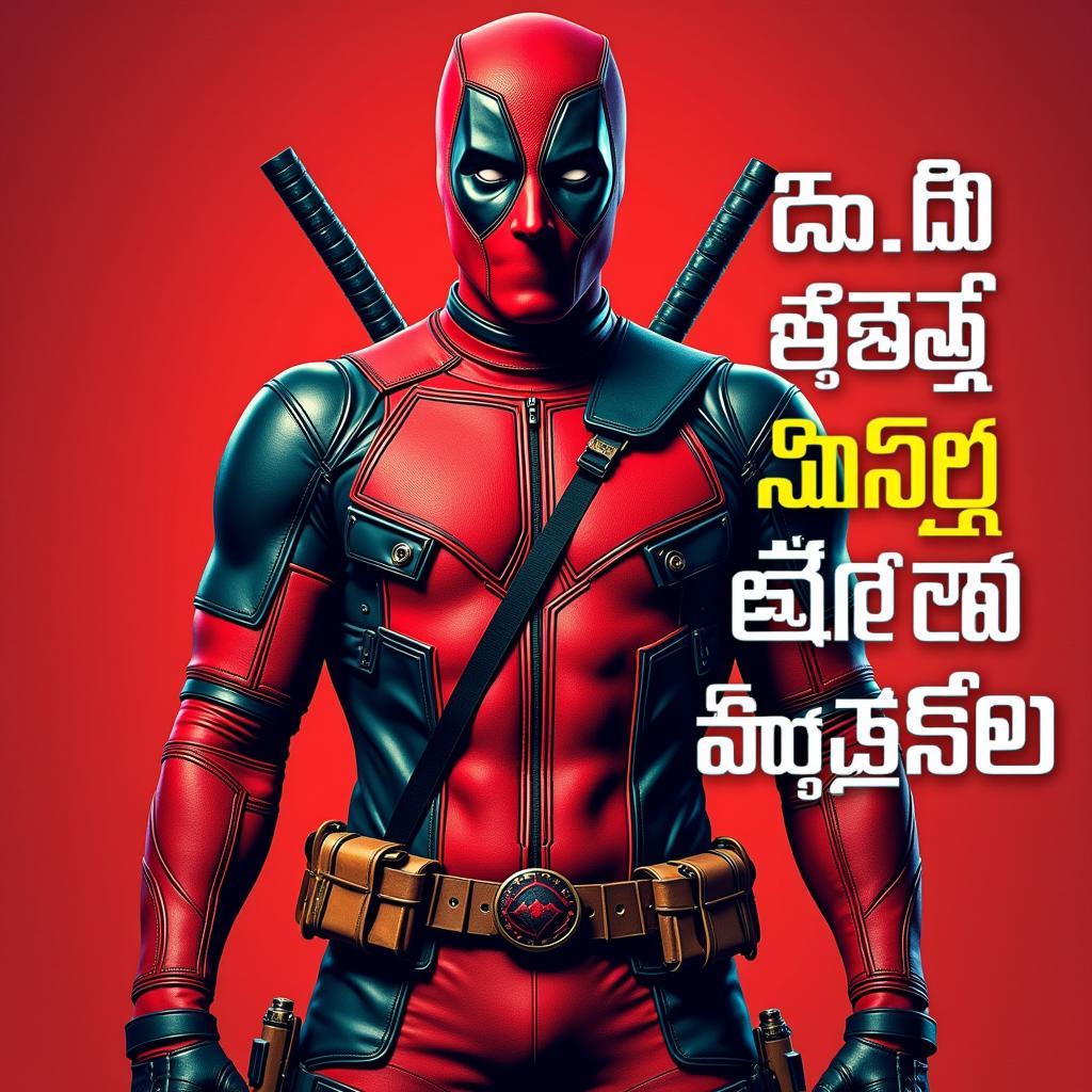 Deadpool Telugu Movie Poster