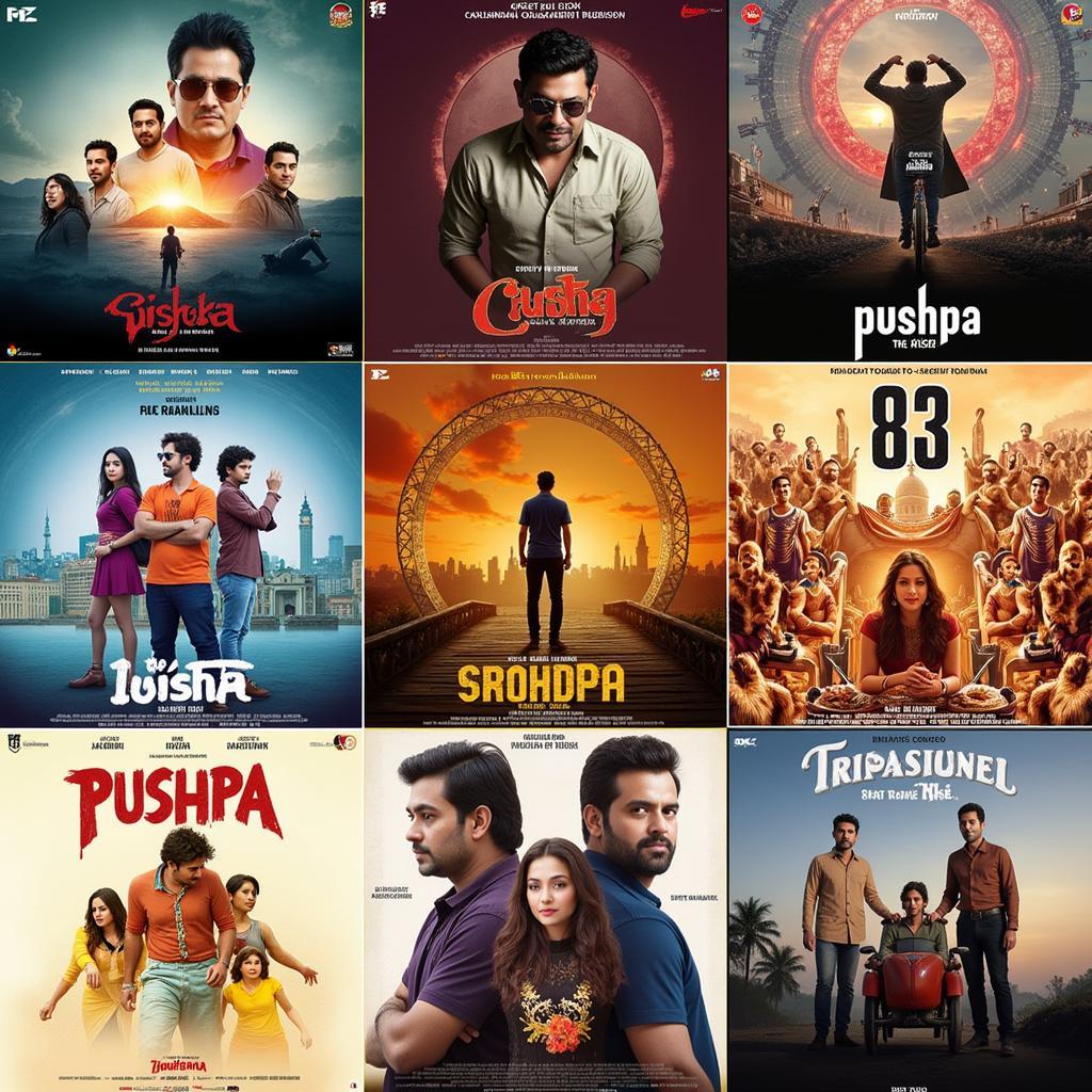 December 2021 Indian Movie Posters