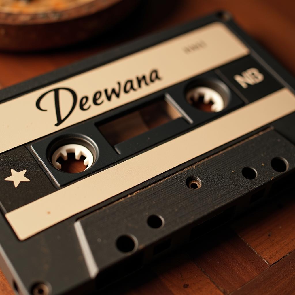 Deewana Movie Cassette Tape