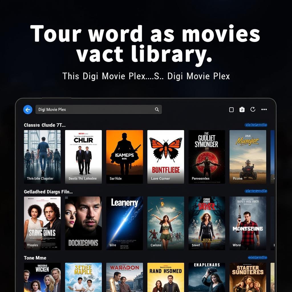 Digi Movie Plex Movie Library