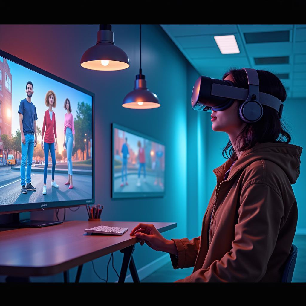 Digital Playground Virtual Reality Future