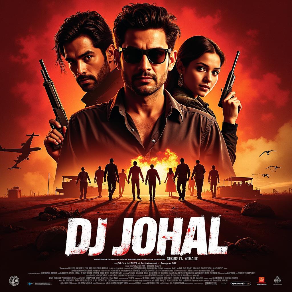 Poster for a DJ Johal film 