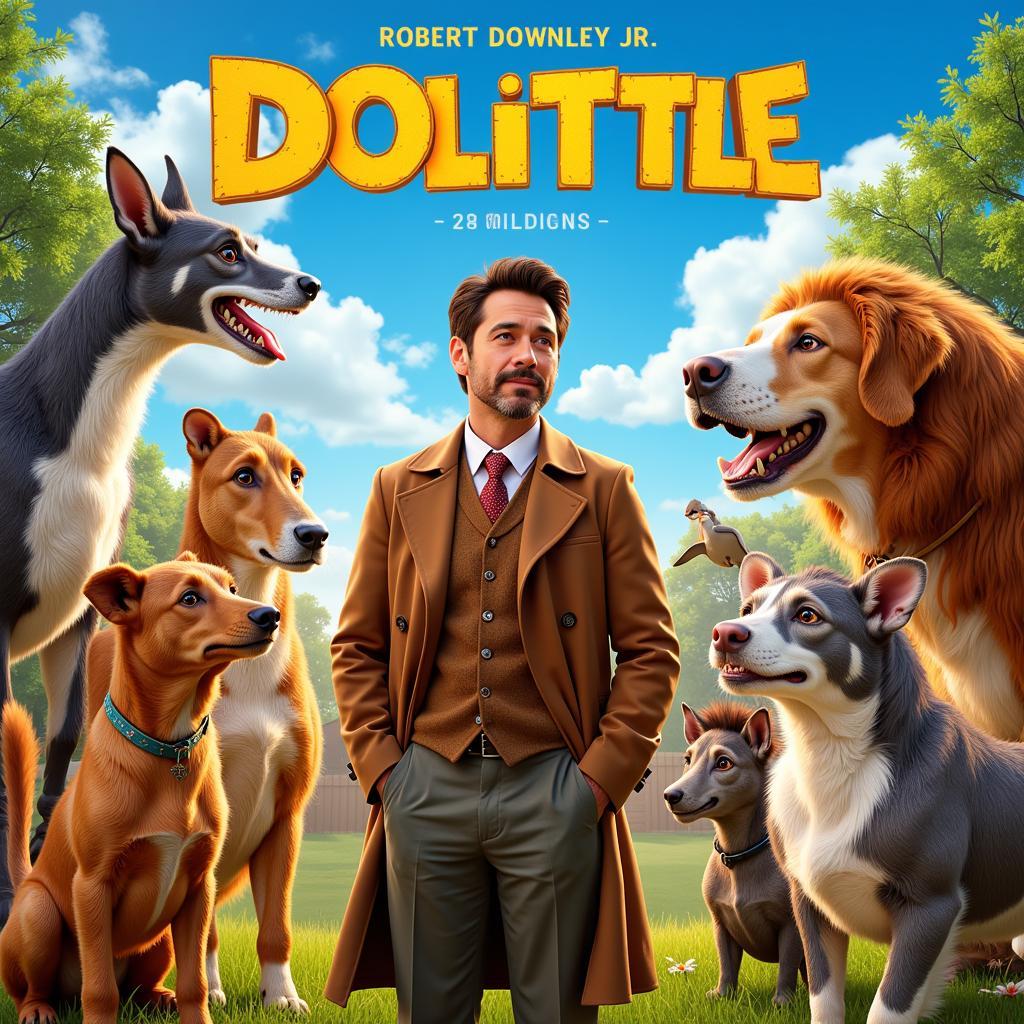 dolittle hindi movie poster