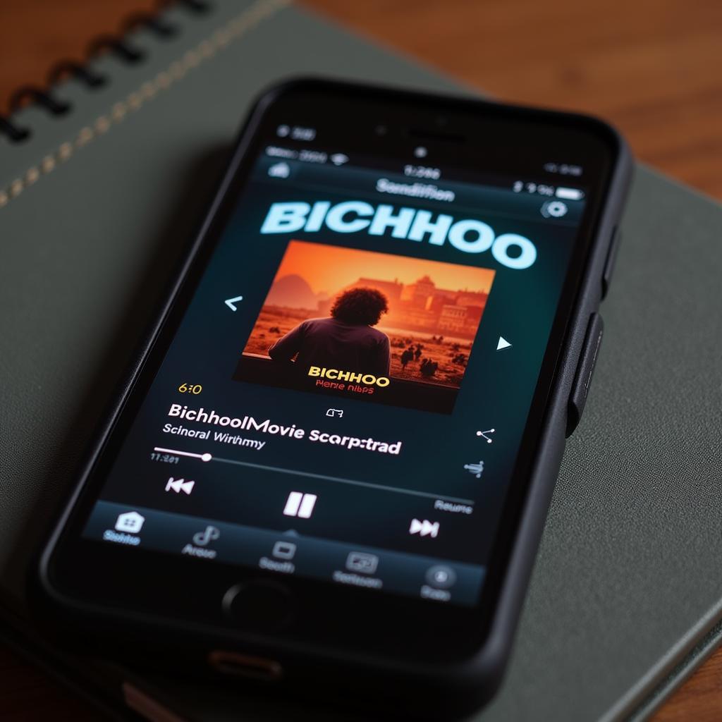 Downloading "Bichhoo" Songs on Smartphone