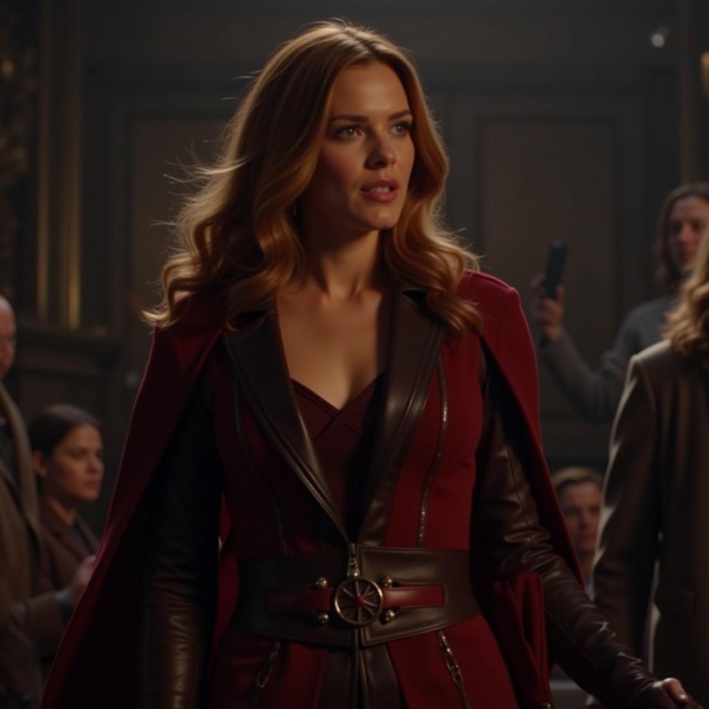 Elizabeth Olsen as Scarlet Witch in Marvel Cinematic Universe