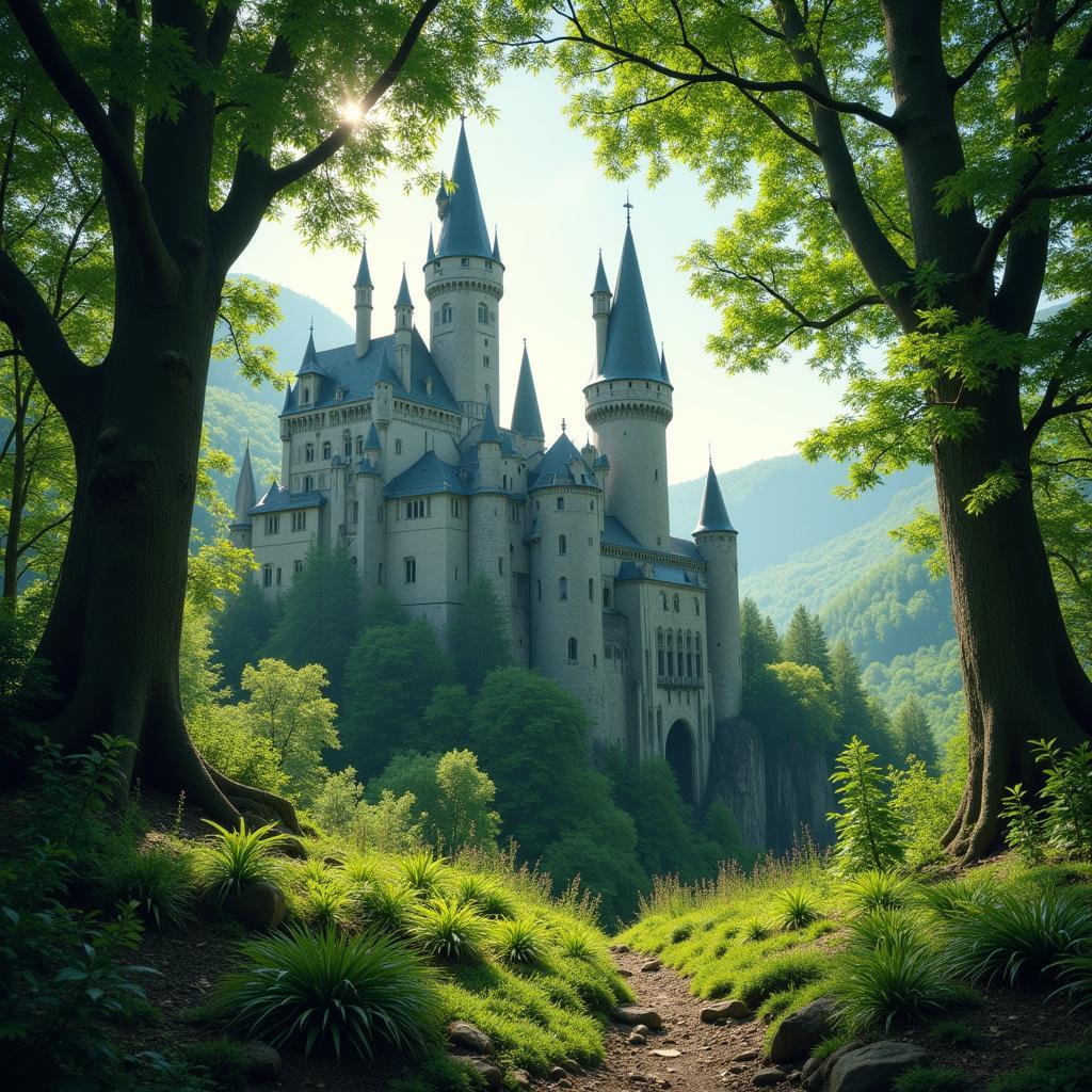 Enchanted Forest and Castle