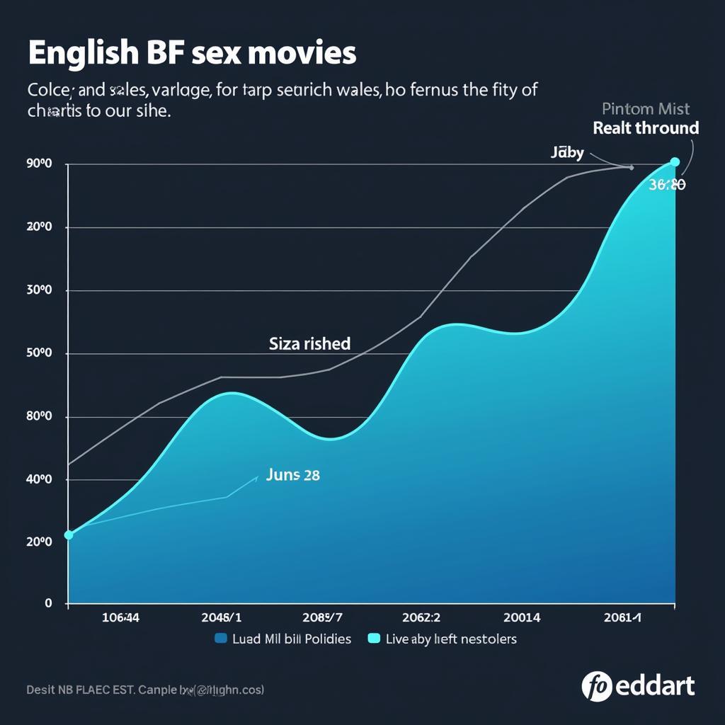 Graph depicting the popularity of English BF sex movies