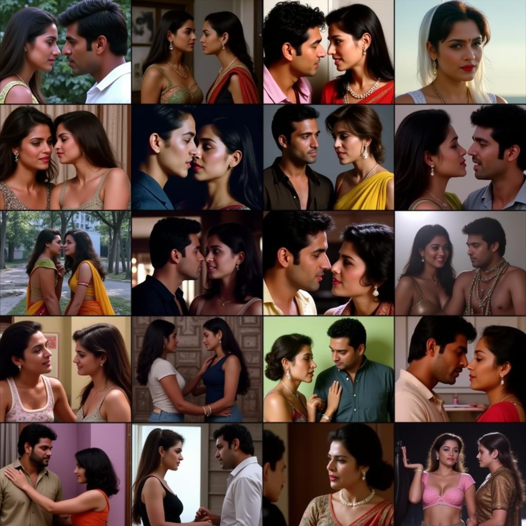 Evolution of Intimacy in Bollywood 