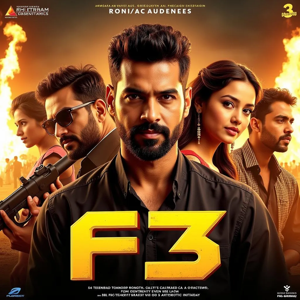 F3 Telugu Movie Poster